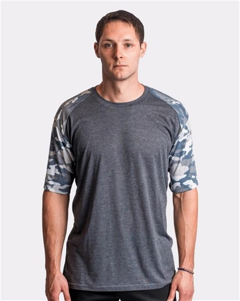 Badger - Vintage Camo Sport Triblend T-Shirt - 4970