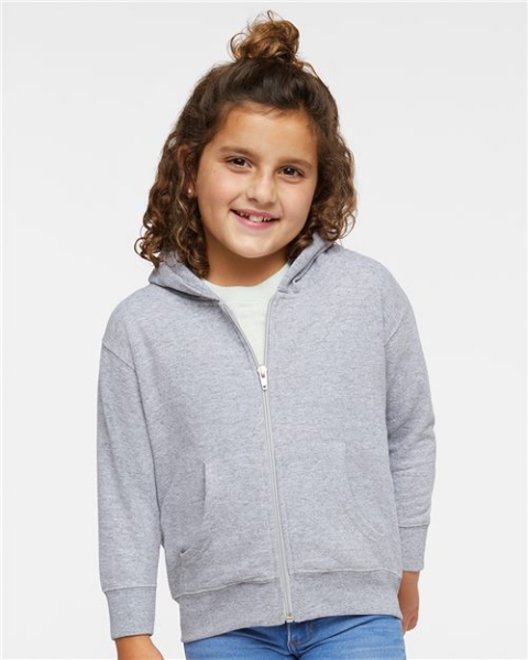 Rabbit Skins - Toddler Full-Zip Fleece Hoodie - 3346