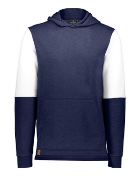 Navy Heather/ White