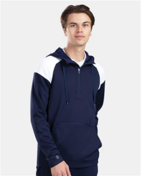 Holloway - Limitless Quarter-Zip Hooded Pullover - 222584