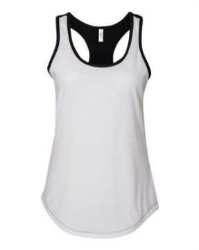 Next Level - Women’s Ideal Colorblocked Racerback Tank - 1534