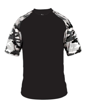 Black/ White Camo