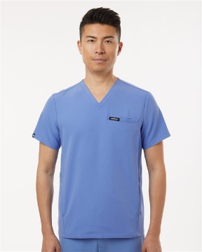 Jaanuu - Platt 3-Pocket Scrub V-Neck Top - M10002