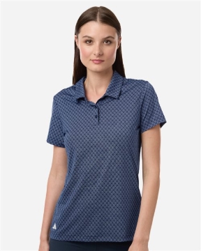 Adidas - Women's 4-Way Stretch Printed Polo - A717