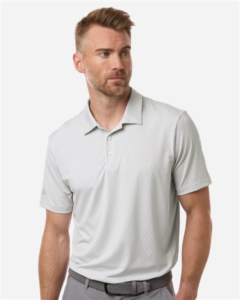 Adidas - Men's 4-Way Stretch Printed Polo - A716