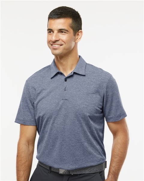 Adidas - Men's Heathered Polo - A582