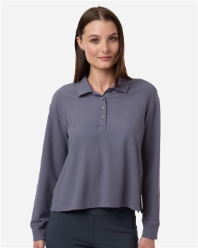 Adidas - Women's Beyond Long Sleeve Loose Polo - A1008