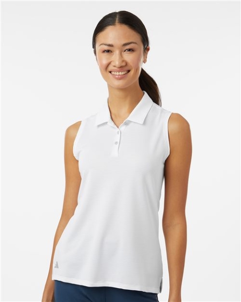 Adidas - Women's Ottoman Sleeveless Polo - A1005