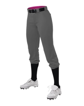 Alleson Athletic - Girls' Premium Fastpitch Softball Pants with Belt Loops - 615PSG