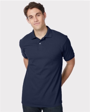 Hanes - Men's EcoSmart® Jersey Polo - 054X