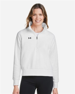 Under Armour - Women's Rival Fleece Half-Zip Pullover - 1379492