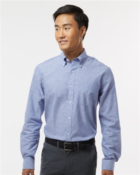 Tommy Hilfiger - Men's Cotton-Linen Shirt - 13TH107