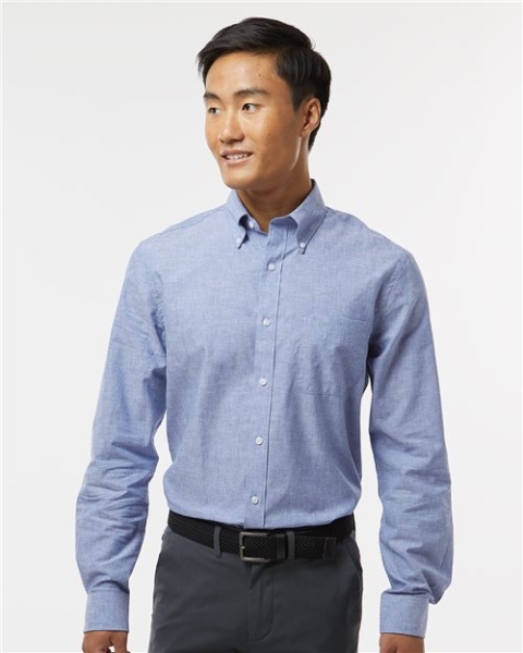 Tommy Hilfiger - Men's Cotton-Linen Shirt - 13TH107