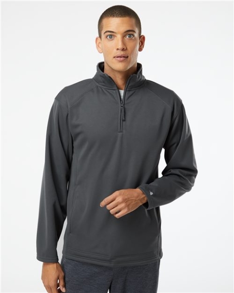 Badger - Men's Performance Quarter-Zip Pullover - 1480