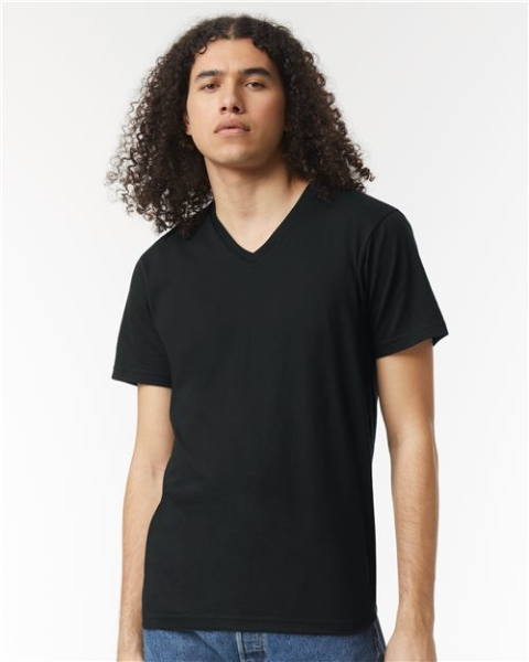 American Apparel - Unisex CVC V-Neck Tee - 2006CVC