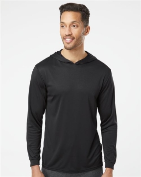 Paragon - Unisex Bahama Performance Hooded Long Sleeve T-Shirt - 220