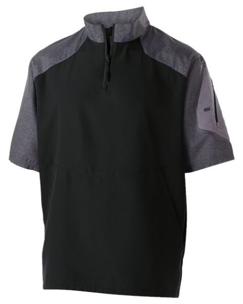 Holloway - Unisex Raider Short Sleeve Quarter-Zip Pullover - 229545