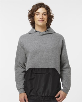 MV Sport - Unisex Mixed Media Hooded Sweatshirt - 23112