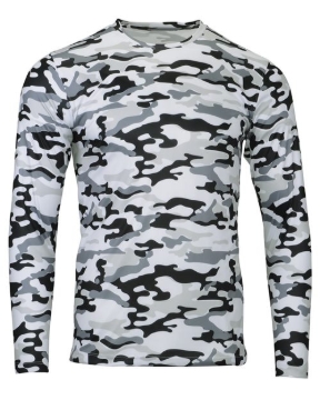 Paragon - Men's Woodland Performance Long Sleeve T-Shirt - 238