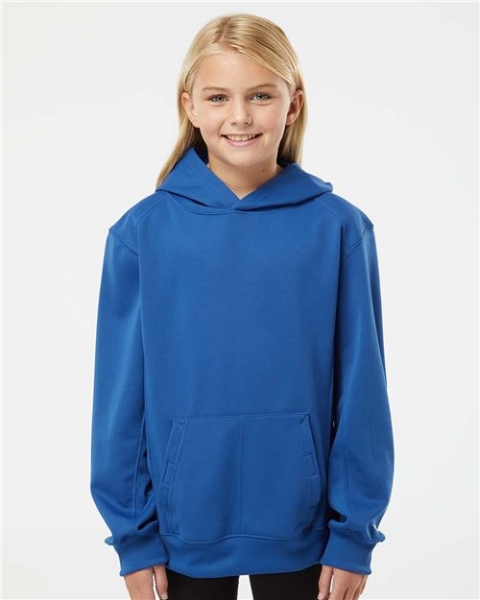 Badger - Youth Performance Fleece Hooded Sweatshirt - 2454