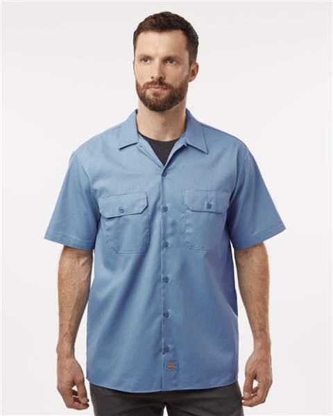 Dickies - Men's Tall Short Sleeve Work Shirt - 2574T