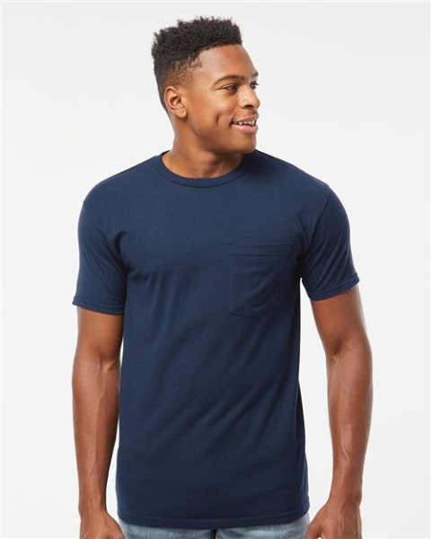 Tultex - Unisex Heavyweight Jersey Pocket T-Shirt - 293