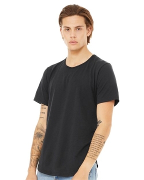 BELLA + CANVAS - Men's Jersey Curved Hem Tee - 3003