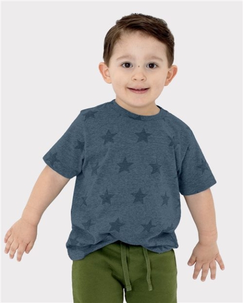 Code Five - Toddler Star Print Tee - 3029