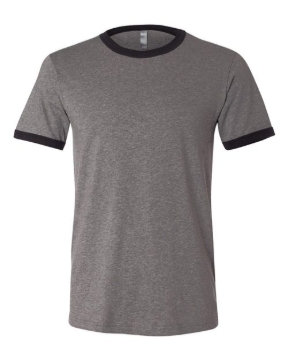 BELLA + CANVAS - Men's Jersey Heather Ringer Tee - 3055