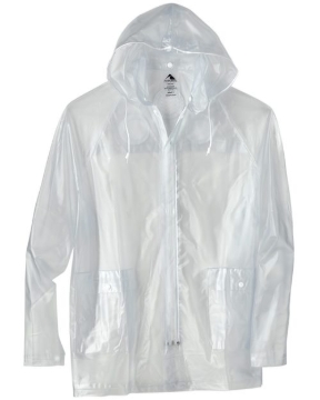 Augusta Sportswear - Men's Clear Hooded Rain Jacket - 3160
