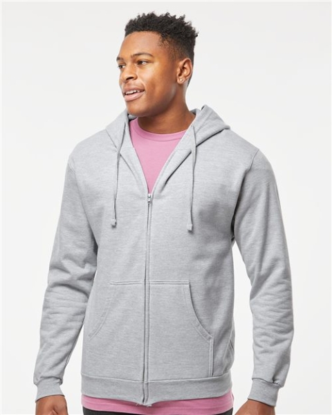 Tultex - Unisex Full-Zip Hooded Sweatshirt - 331