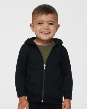 Rabbit Skins - Infant Full-Zip Fleece Hoodie Sweatshirt - 3446
