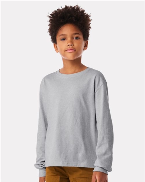 BELLA + CANVAS - Youth 6oz. Heavyweight Long Sleeve Tee - 3511Y