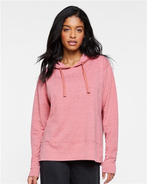 LAT - Women's Vintage Wash Hoodie Sweatshirt - 3536
