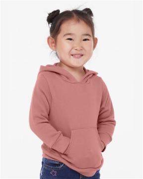 BELLA + CANVAS - Toddler Sponge Fleece Pullover Hoodie Sweatshirt - 3719T