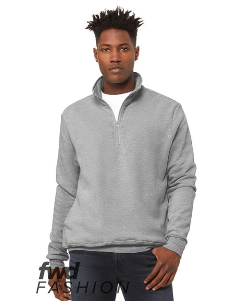 BELLA + CANVAS - Unisex FWD Fashion Quarter-Zip Sweatshirt - 3740