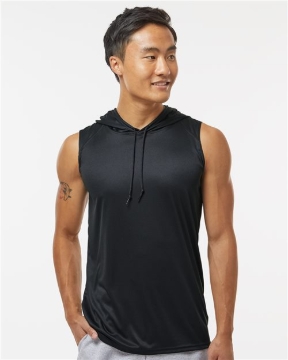 Badger - Men's B-Core Sleeveless Hooded T-Shirt - 4108