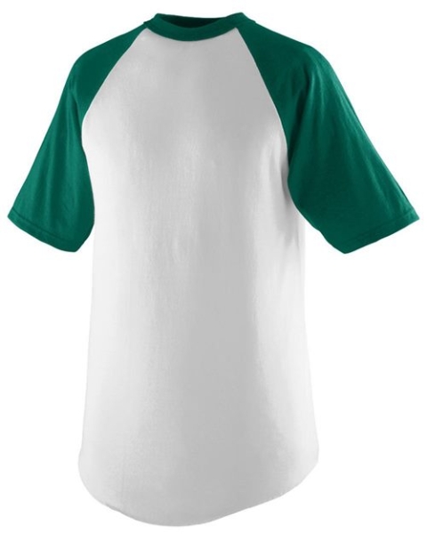 Augusta Sportswear - Youth Raglan Baseball Jersey - 424