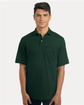 JERZEES - Men's Dri-Power® Polo with Pocket - 436MP