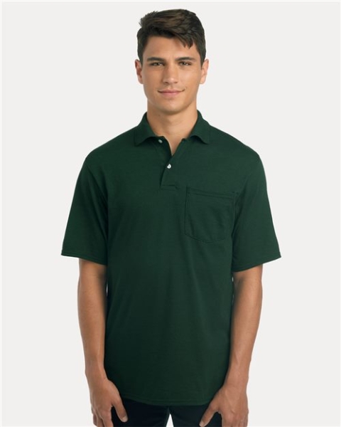 JERZEES - Men's Dri-Power® Polo with Pocket - 436MP