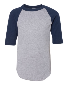 Athletic Heather/ Navy