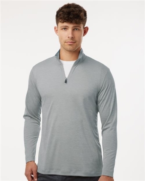 AllPro - Men's Pro-Lock Performance Mélange Quarter-Zip Pullover - 4HM700