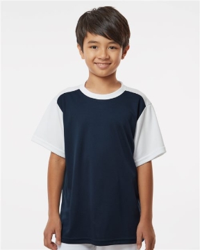 Alleson Athletic - Youth Crewneck Pullover Baseball Jersey - 532CJY