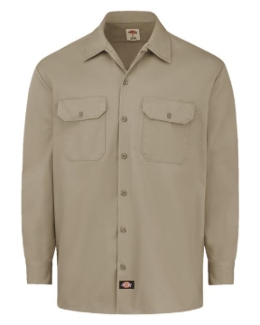 Dickies - Men's Heavyweight Cotton Long Sleeve Shirt - 5549