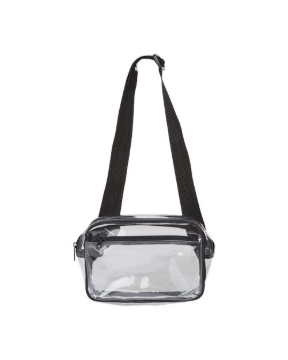 Liberty Bags - Clear Stadium 2-Pocket Fanny Pack/Crossbody Bag - 5778
