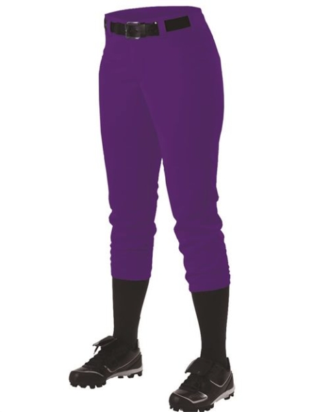 Alleson Athletic - Girls' Fastpitch Softball Pants with Belt Loops - 605PBWY