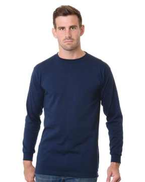 Bayside - Men's USA-Made Tall Long Sleeve T-Shirt - 6200
