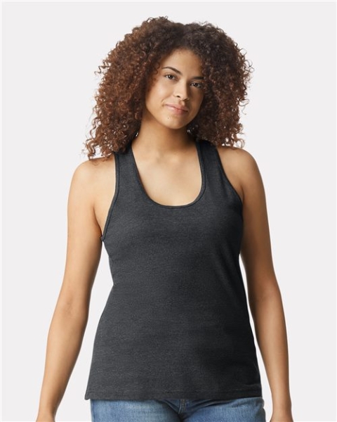 Gildan - Women's Softstyle® CVC Racerback Tank Top - 64220LCVC