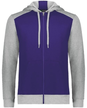 Augusta Sportswear - Unisex Eco Revive™ Three-Season Triblend Fleece Full-Zip Hooded Sweatshirt - 6899