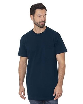 Bayside - Men's Tall USA Made Pocket T-Shirt - 7200T